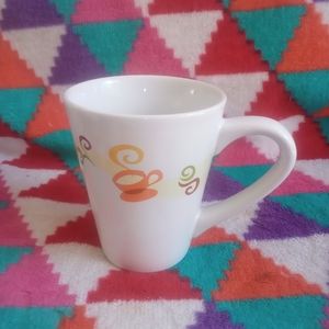 Dunkin Donuts Ceramic Steaming Coffee Mug Tea Cup
